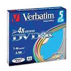 Verbatim DVD+R 4,7GB 4x 5-pack