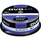 Intenso DVD+R 4,7GB 16x 25-pack Spindle