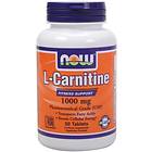 Now Foods L-Carnitine 1000mg 50 Tablets