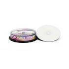 TDK DVD+R 4.7GB 16x 10-pack Cakebox Inkjet