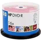 HP DVD-R 4.7GB 16x 50-pack Cakebox