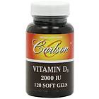 Carlson Labs Vitamin D3 2000IU 120 Capsules