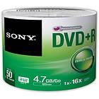 Sony DVD+R 4,7GB 16x 50-pack Spindel