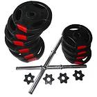 Bodypower Tri Grip Vinyl Dumbbell Set 21kg