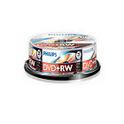 Philips DVD+RW 4,7GB 4x 25-pakning Spindel