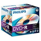 Philips DVD-R 4.7GB 16x 10-pack Jewel Case