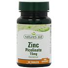 Natures Aid Health Products Zinc Picolinate 30 Tablets