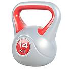 Gorilla Sports Contrast Vinyl Kettlebell 14kg