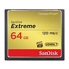 SanDisk Extreme Compact Flash 120Mo/s 64Go