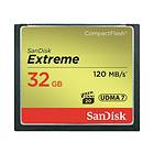 SanDisk Extreme Compact Flash 120Mo/s 32Go