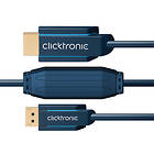 ClickTronic Casual HDMI Haute vitesse - DisplayPort 7,5m