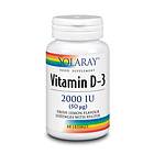 Solaray Vitamin D-3 2000IU 60 Capsules