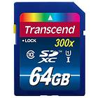 Transcend Premium SDXC Class 10 UHS-I U1 300x 64Go