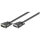 Goobay DVI-D - DVI-D Dual Link M-F 2m