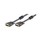 Goobay Ferrite Gold DVI-D - DVI-D Dual Link 15m