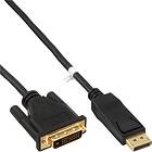 InLine DVI-D Dual Link - DisplayPort 5m