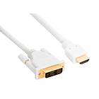 InLine Gold HDMI - DVI-D Single Link 2m