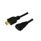 LogiLink HDMI - HDMI High Speed with Ethernet M-F 1m