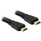 DeLock Flat HDMI - HDMI High Speed with Ethernet 3m