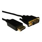 Cables Direct DVI-D Dual Link - DisplayPort 2m