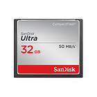SanDisk Ultra Compact Flash 50Mo/s 32Go