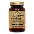 Solgar Magnesium with Vitamiini B6 100 Tabletit