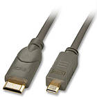 Lindy HDMI Mini - HDMI Micro High Speed with Ethernet 0.5m