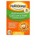 Seven Seas Haliborange Multivitamins + Calcium & Iron 30 Tablets