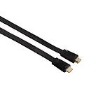 Hama 3 Stars Flat HDMI - HDMI High Speed with Ethernet 1.5m