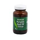 HealthAid Pumpkin Seed Oil 1000mg 60 Capsules