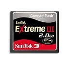 SanDisk Extreme III Compact Flash 2GB