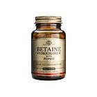 Solgar Betaine Hydrochloride with Pepsin 100 Tablets