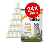 Yarrah Cat Adult Cans Pate 24x0,4kg