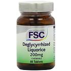 FSC Deglycyrrhized Liquorice 200mg 60 Tablets