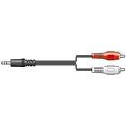 AV-link 3.5mm - 2RCA 1.2m