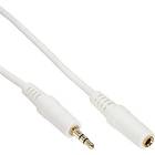 InLine Gold 3.5mm - 3.5mm M-F 1m