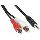 InLine Premium 3.5mm - 2RCA 2m