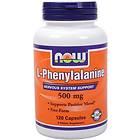 Now Foods L-Phenylalanine 500mg 120 Kapselit