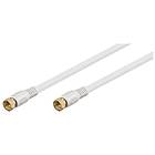 Goobay Gold 85dB Antenna F-Contact 5m