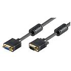 Goobay Ferrite VGA - VGA M-F 3m