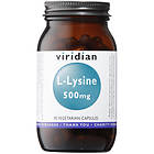 Viridian L-Lysine 500mg 90 Kapslar