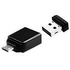 Verbatim USB Store-n-Go Nano + OTG Adapter 8Go