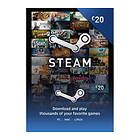 Steam Wallet Card - 20 GBP