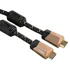 Hama 5 Stars Ferrite HDMI - HDMI High Speed with Ethernet 1,5m