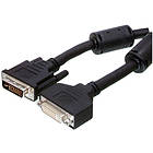 Valueline OFC DVI-I - DVI-I Dual Link M-F 1.8m