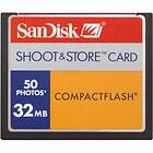 SanDisk Compact Flash 32Mo