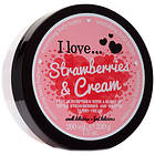 I Love... Strawberries & Cream Body Butter 200ml