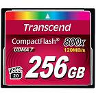 Transcend Compact Flash 800x 256GB