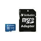 Verbatim microSDHC Class 10 UHS-I U1 16GB