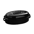 Premier Housewares 104122 Cast Iron Casserole 38cm (Oval)